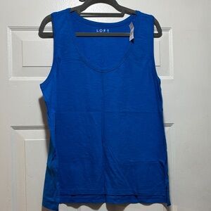 LOFT Vibrant Blue Women's Tank Top